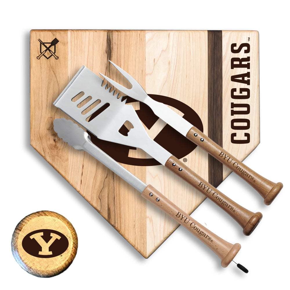 Brigham Young University Cougars "SILVER SLUGGER" Combo Set - Sports Collectibles, Sports Memorabilia, Sports Fan Shop, Sports Gifts