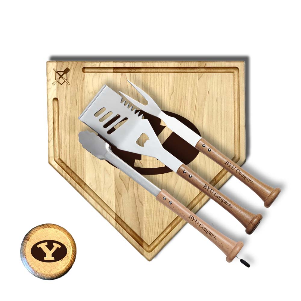 Brigham Young University Cougars "SILVER SLUGGER" Combo Set - Sports Collectibles, Sports Memorabilia, Sports Fan Shop, Sports Gifts