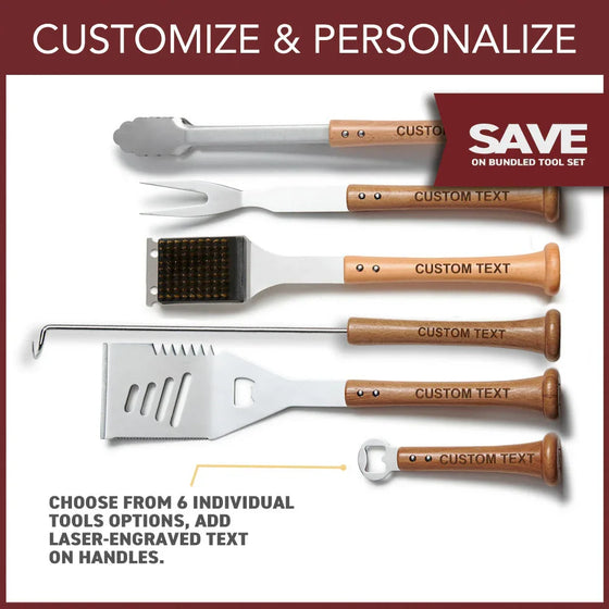 "6 Tool Player" Set with Customized Handles - Sports Collectibles, Sports Memorabilia, Sports Fan Shop, Sports Gifts