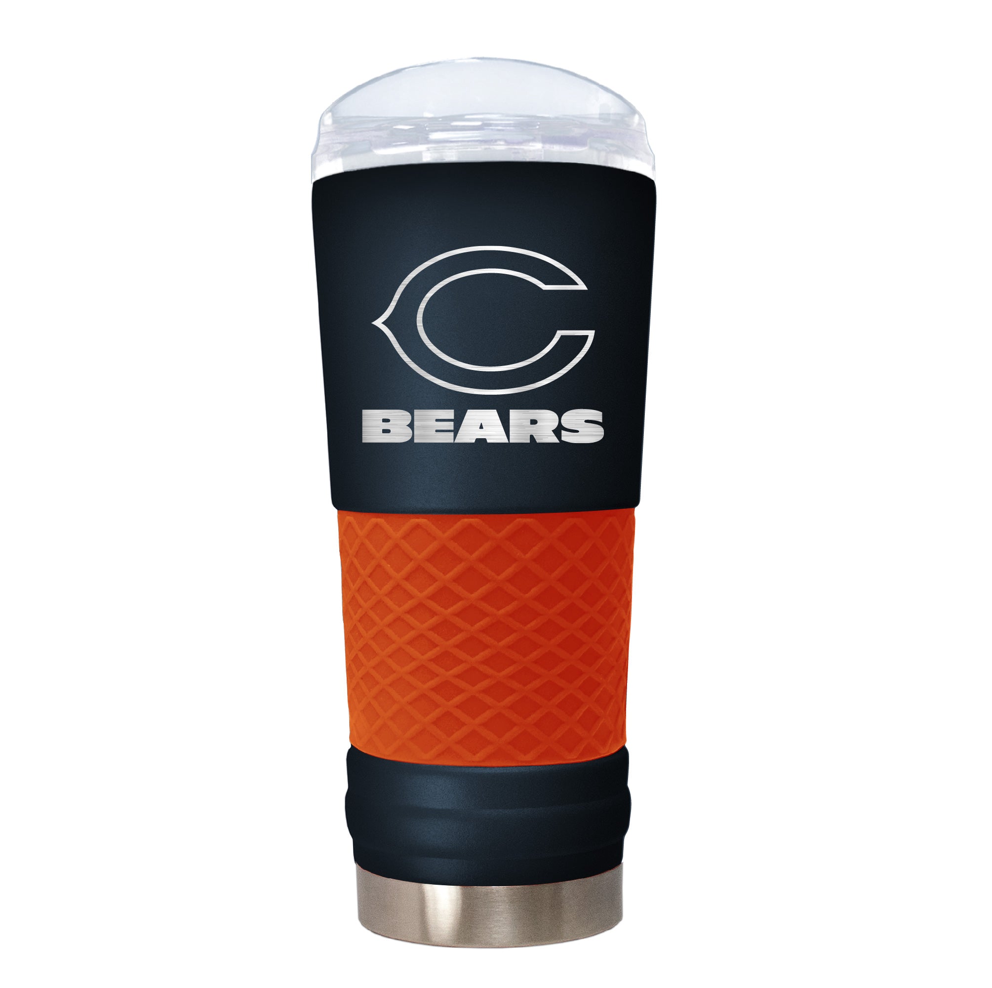 Chicago Bears "The Draft" 24 oz. Stainless Steel Travel Tumbler - Sports Collectibles, Sports Memorabilia, Sports Fan Shop, Sports Gifts
