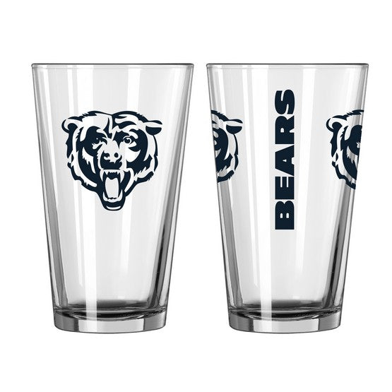 Chicago Bears Game Day Pint Glass - Sports Collectibles, Sports Memorabilia, Sports Fan Shop, Sports Gifts