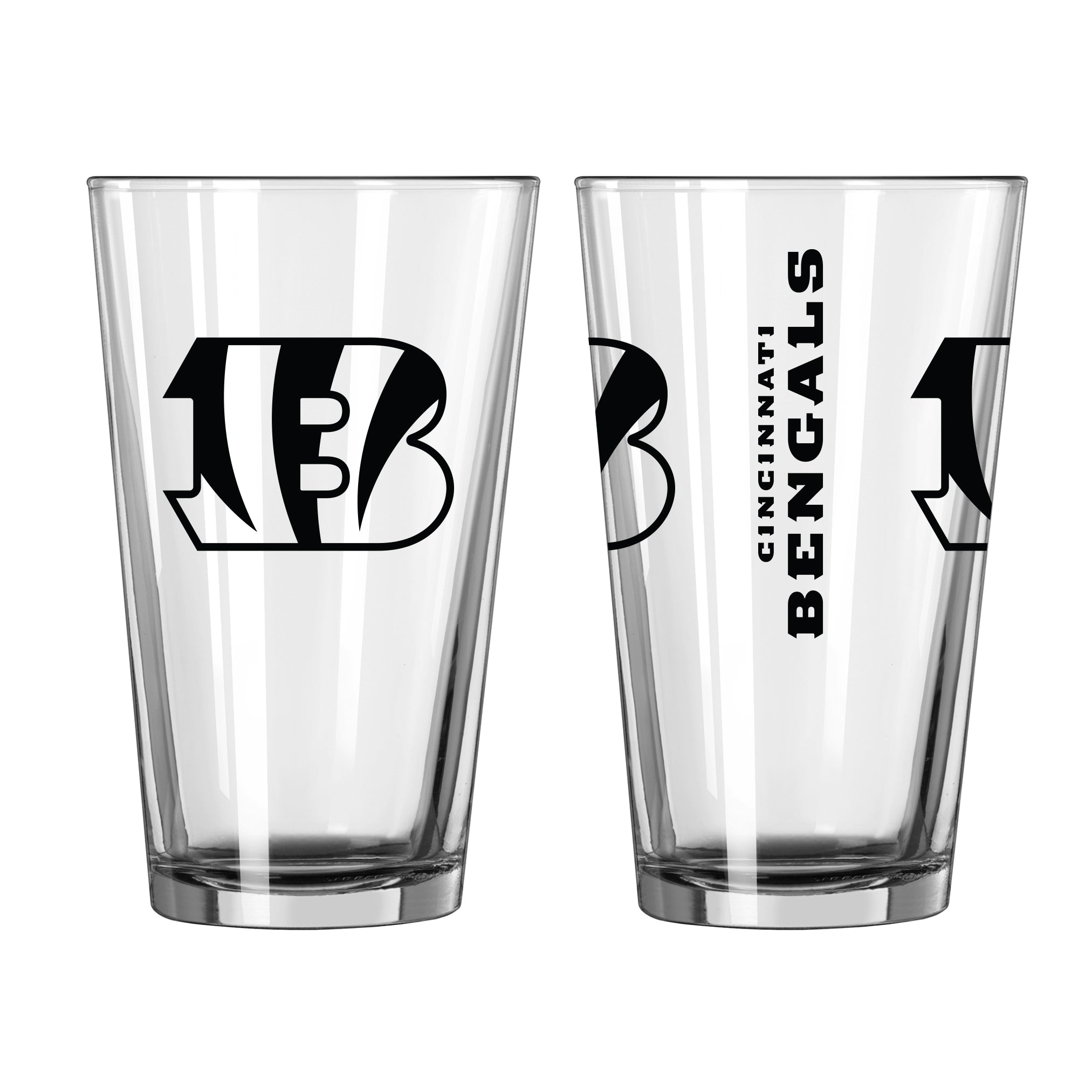 Cincinnati Bengals Game Day Pint Glass - Sports Collectibles, Sports Memorabilia, Sports Fan Shop, Sports Gifts