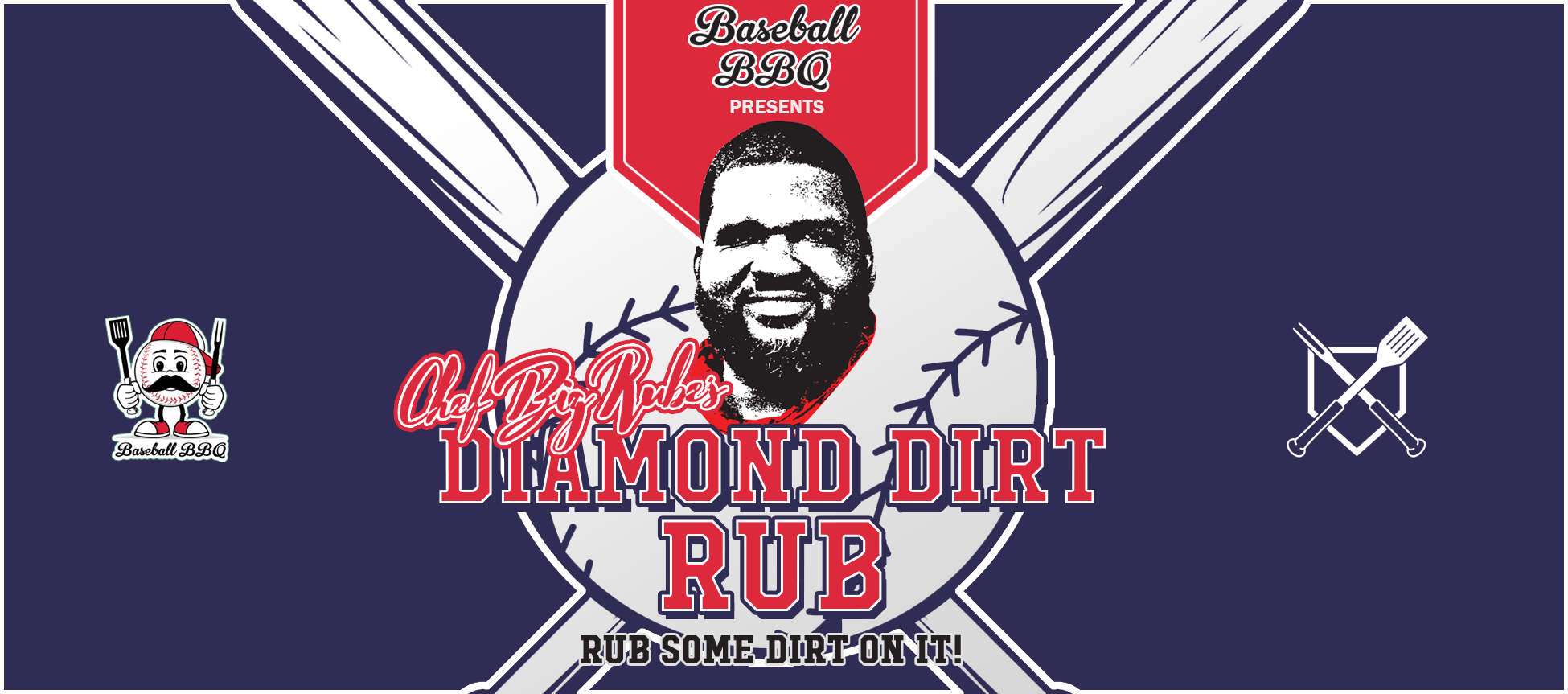 Chef Big Rube's "Diamond Dirt" Rub - Sports Collectibles, Sports Memorabilia, Sports Fan Shop, Sports Gifts