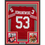 Framed Autographed/Signed Bill Romanowski 35x39 San Francisco Red Football Jersey Beckett BAS COA