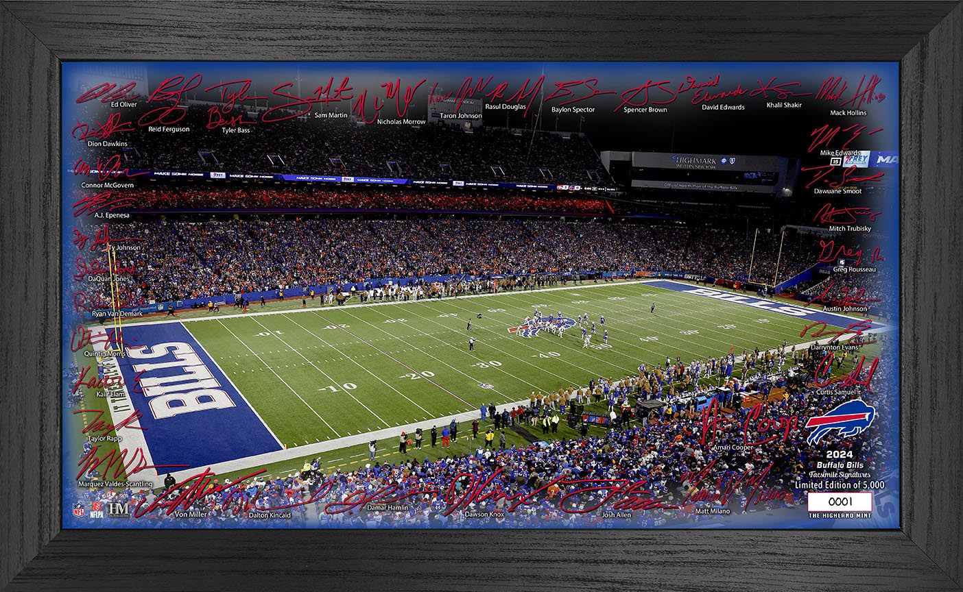 Buffalo Bills 2024 NFL Signature Gridiron - Sports Collectibles, Sports Memorabilia, Sports Fan Shop, Sports Gifts