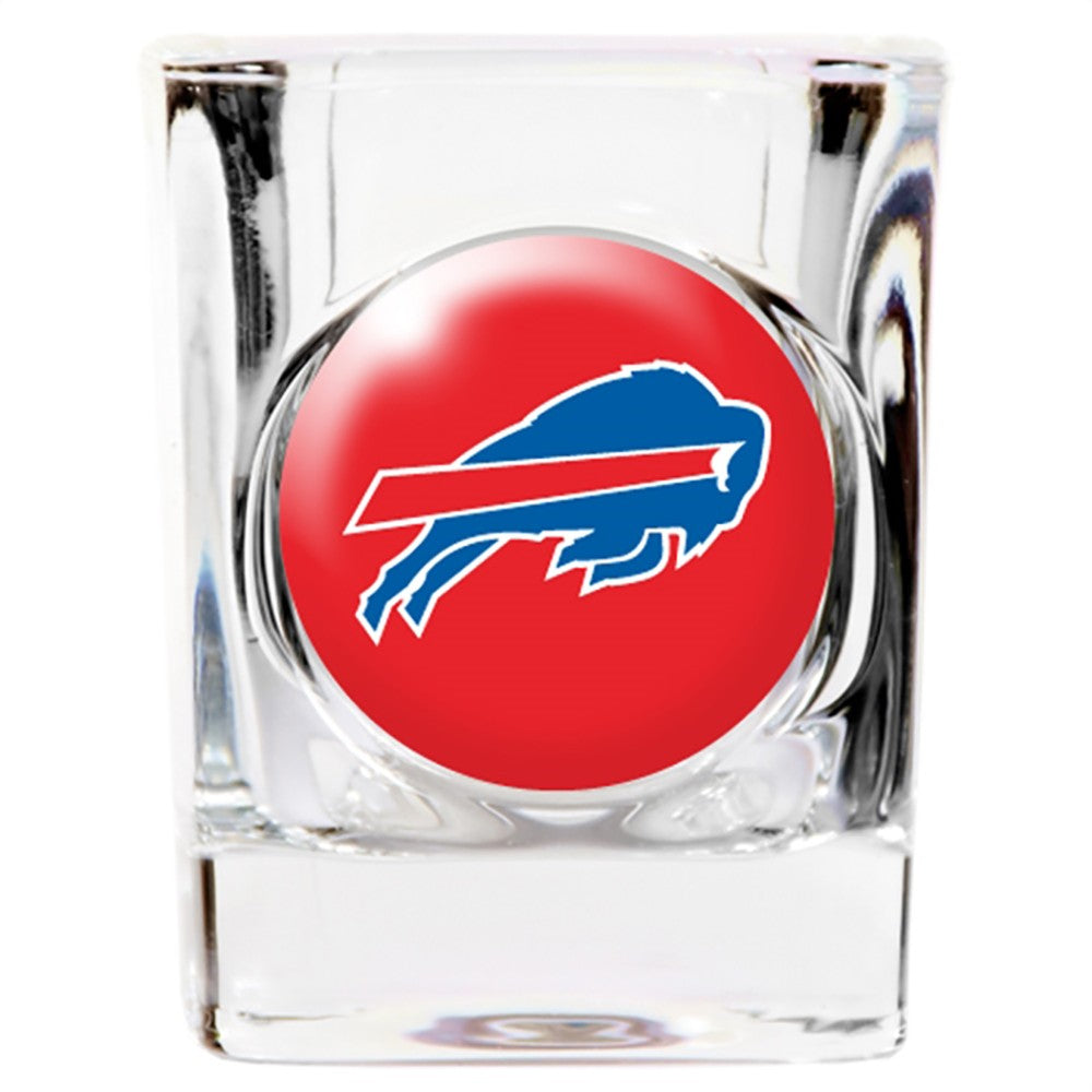 Buffalo Bills Square Shot Glass - Sports Collectibles, Sports Memorabilia, Sports Fan Shop, Sports Gifts