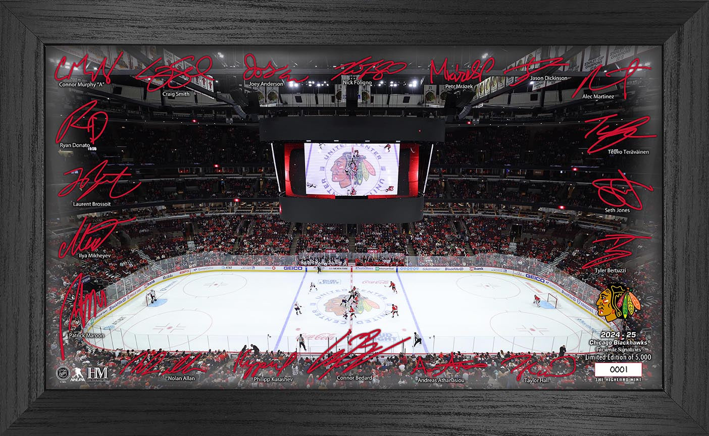 Chicago Blackhawks 2024-25 Signature Rink - Sports Collectibles, Sports Memorabilia, Sports Fan Shop, Sports Gifts