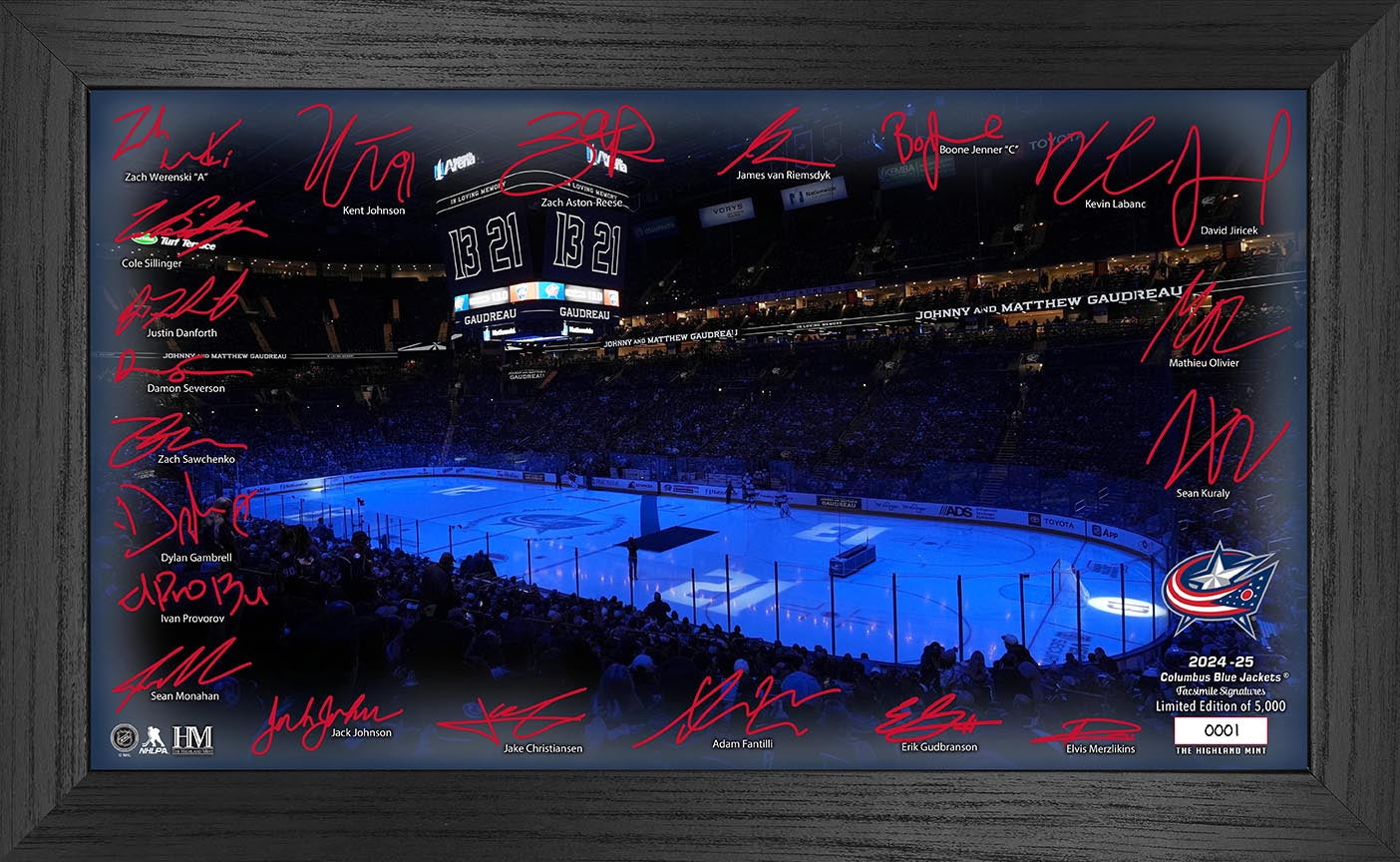 Columbus Blue Jackets 2024-25 Signature Rink - Sports Collectibles, Sports Memorabilia, Sports Fan Shop, Sports Gifts