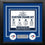 MLB Baseball Photo Picture Frame Kit - Toronto Blue Jays (Blue Matting, White Trim)