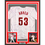 Framed Autographed/Signed Bobby Abreu 35x39 Philadelphia Pinstripe Baseball Jersey Beckett BAS COA