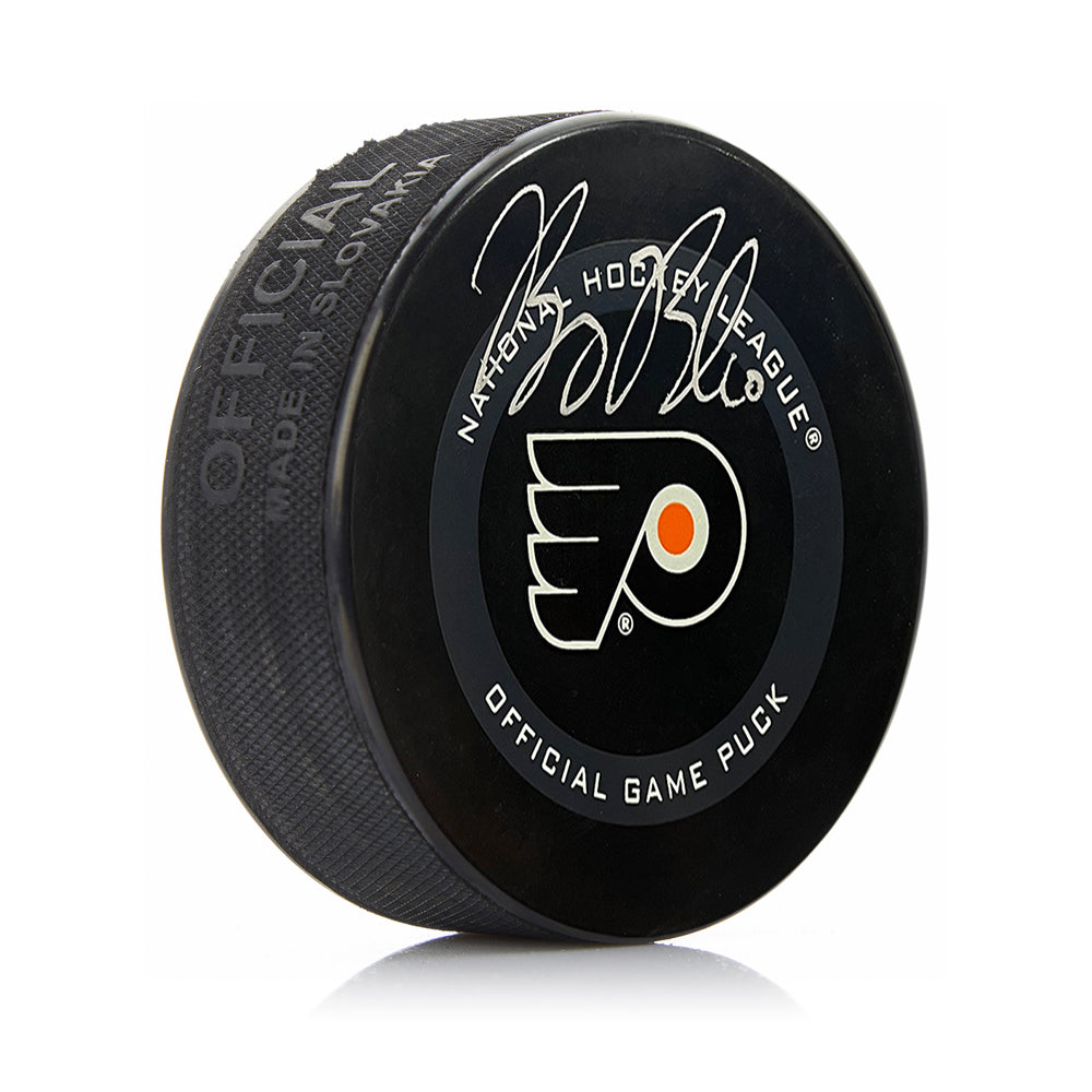 Bobby Brink Autographed Philadelphia Flyers 2021 Hockey Game Model Puck - Sports Collectibles, Sports Memorabilia, Sports Fan Shop, Sports Gifts