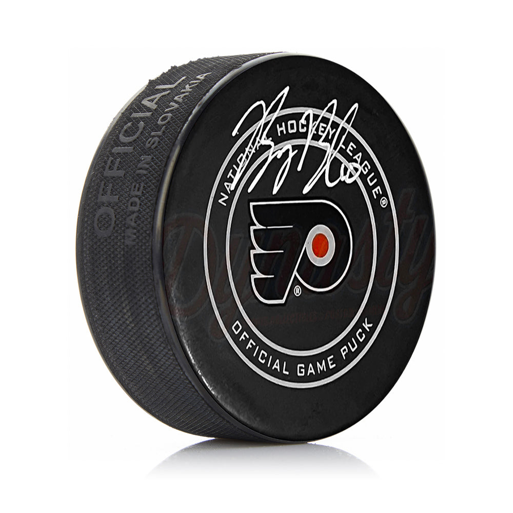 Bobby Brink Autographed Philadelphia Flyers Hockey Game Model Puck - Sports Collectibles, Sports Memorabilia, Sports Fan Shop, Sports Gifts