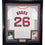 Framed Autographed/Signed Wade Boggs 35x39 Boston White Baseball Jersey JSA COA