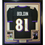 Framed Autographed/Signed Anquan Boldin 35x39 Baltimore Black Football Jersey Beckett BAS COA