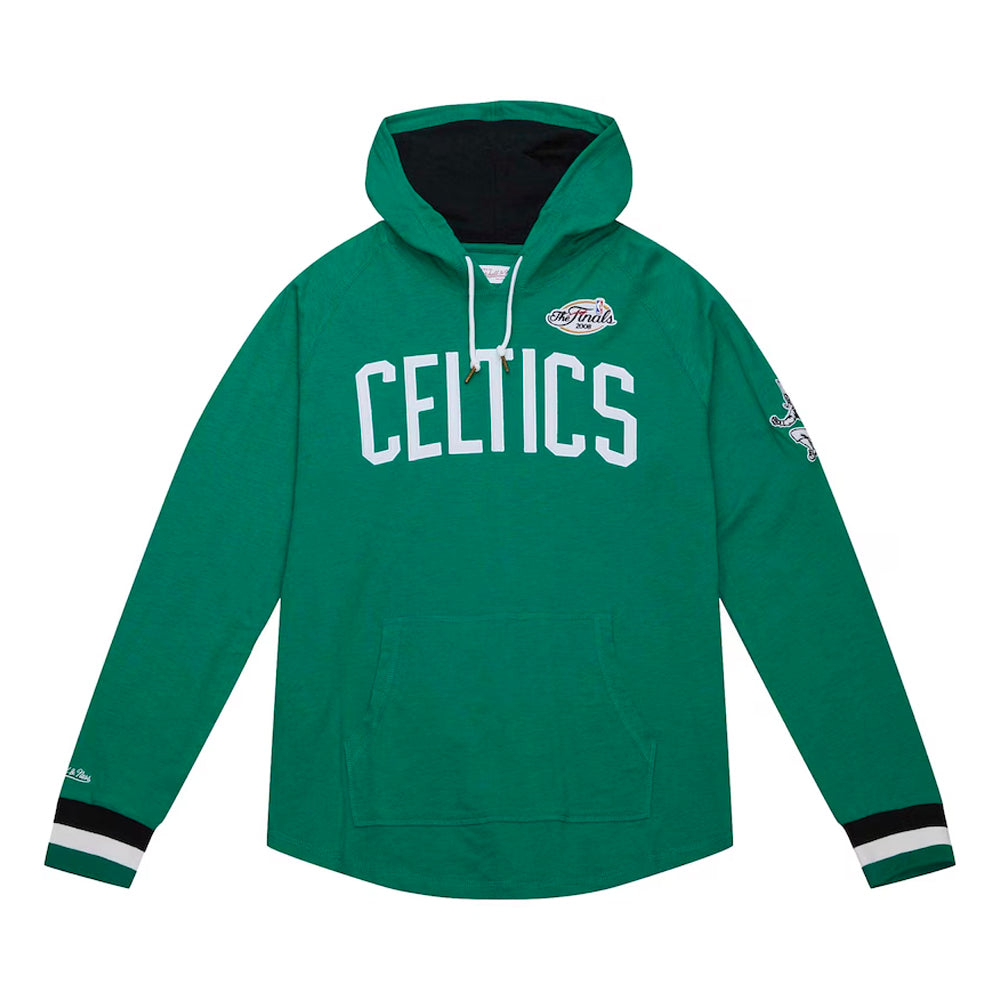 Boston Celtics Mitchell & Ness Legendary Slub Long-Sleeve Hoodie - Sports Collectibles, Sports Memorabilia, Sports Fan Shop, Sports Gifts