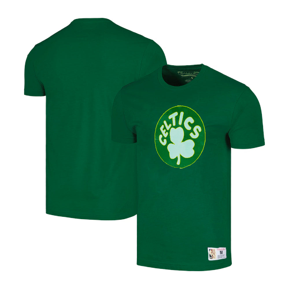 Boston Celtics Mitchell & Ness Legendary Slub T-Shirt - Green - Sports Collectibles, Sports Memorabilia, Sports Fan Shop, Sports Gifts