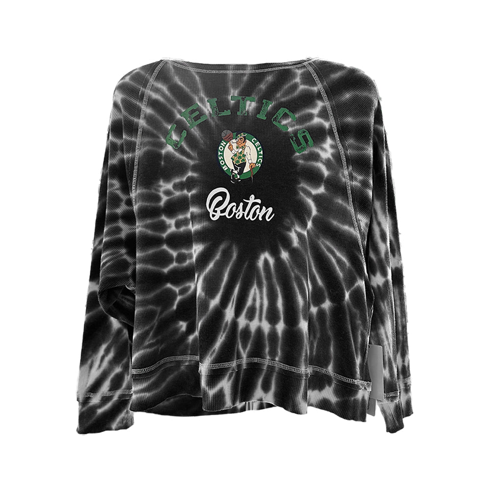 Boston Celtics Touch Stadium Women's Tie Dye Shirt - Sports Collectibles, Sports Memorabilia, Sports Fan Shop, Sports Gifts