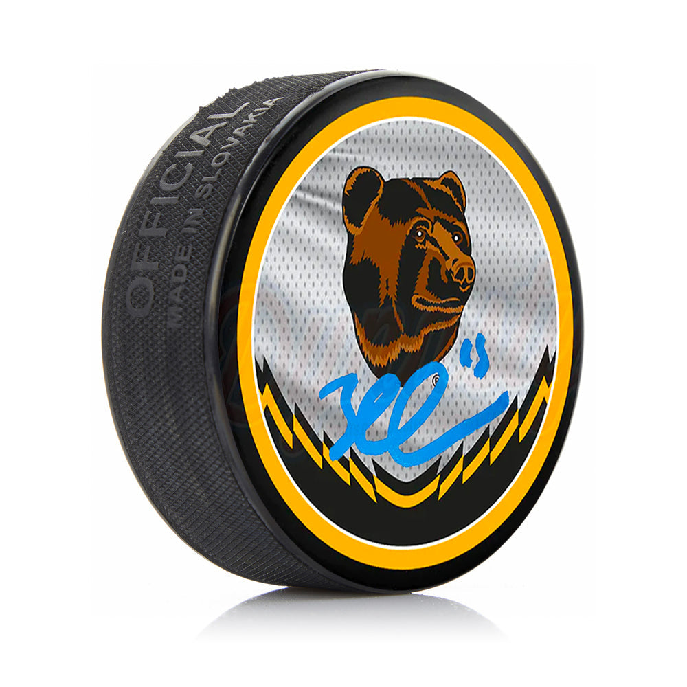 Brad Marchand Boston Bruins Autographed 2022 Reverse Retro Hockey Puck - Sports Collectibles, Sports Memorabilia, Sports Fan Shop, Sports Gifts