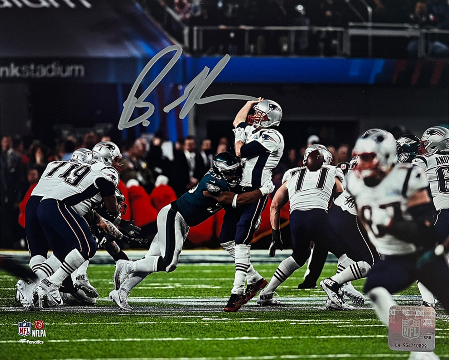 Brandon Graham Strip-Sack Philadelphia Eagles Autographed 8" x 10" Football Photo - Sports Collectibles, Sports Memorabilia, Sports Fan Shop, Sports Gifts