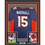 Framed Autographed/Signed Brandon Marshall 35x39 Denver Blue Football Jersey Beckett BAS COA