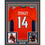 Framed Autographed/Signed Brandon Stokley 35x39 Denver Orange Football Jersey Beckett BAS COA