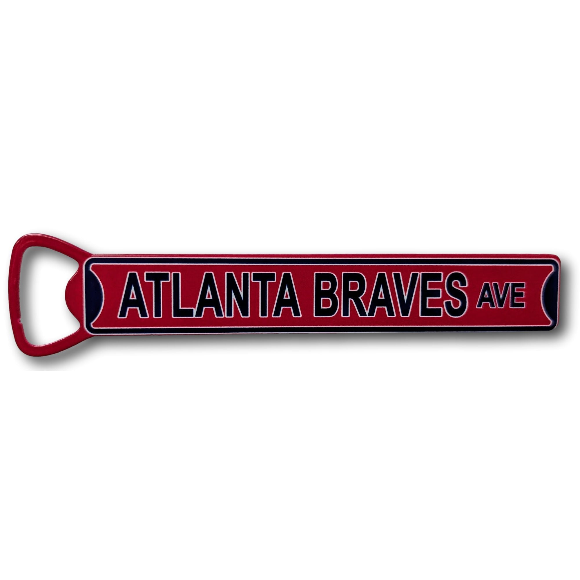 Atlanta Braves - Steel Bottle Opener