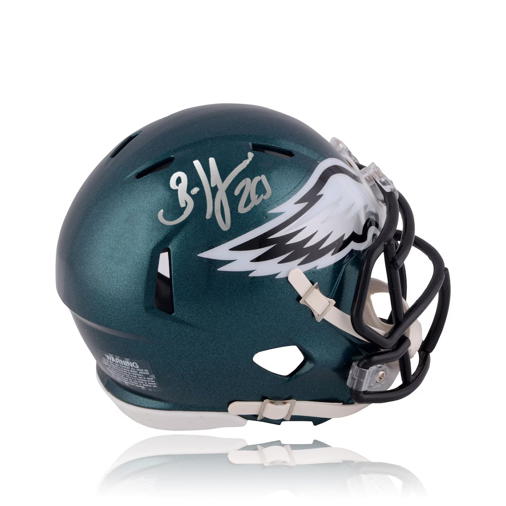 Brian Dawkins Philadelphia Eagles Autographed Mini-Helmet - Sports Collectibles, Sports Memorabilia, Sports Fan Shop, Sports Gifts