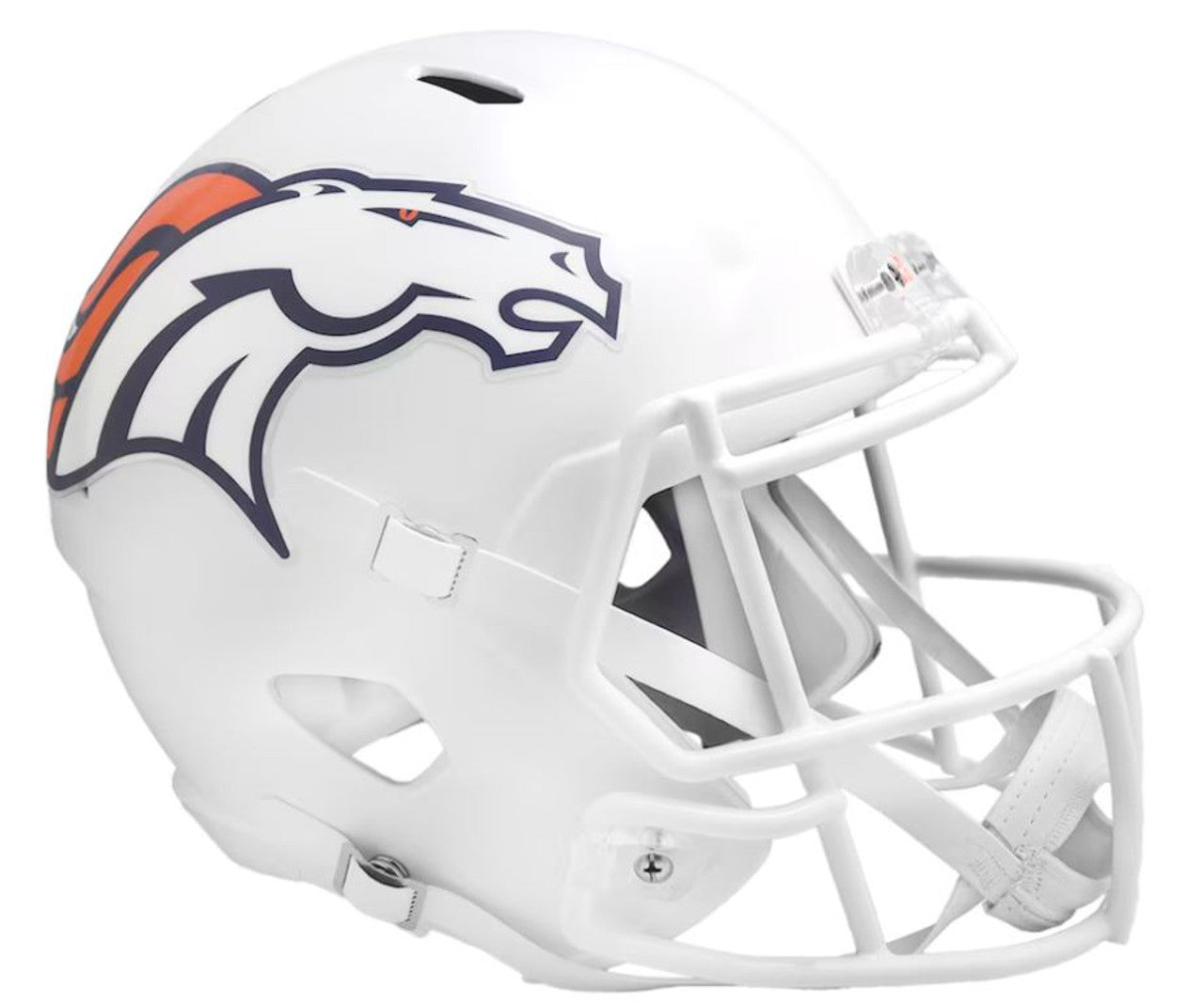 Denver Broncos (2024) Alternate Riddell Speed Mini Helmet - Sports Collectibles, Sports Memorabilia, Sports Fan Shop, Sports Gifts