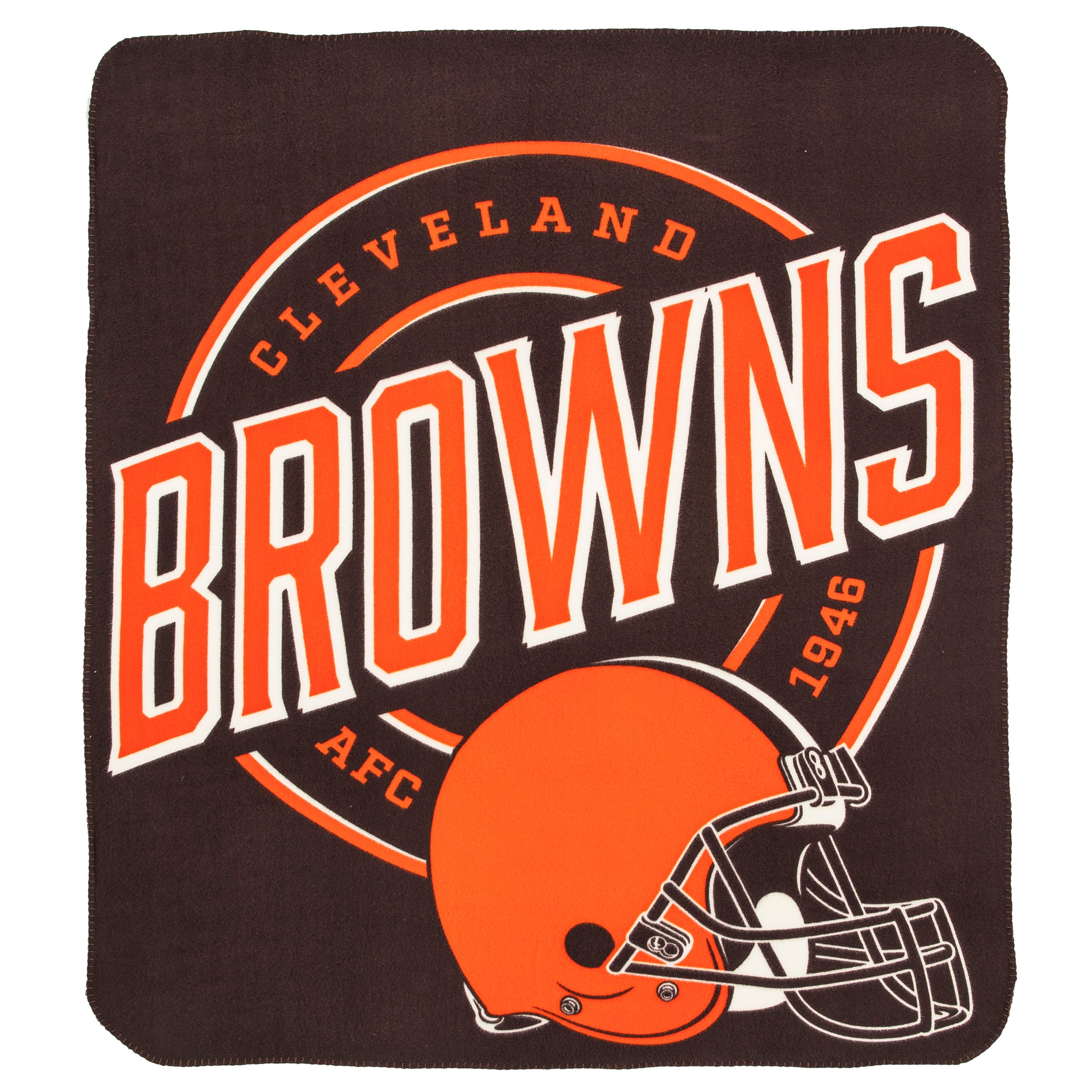 Cleveland Browns 50" x 60" Campaign Fleece Blanket - Sports Collectibles, Sports Memorabilia, Sports Fan Shop, Sports Gifts
