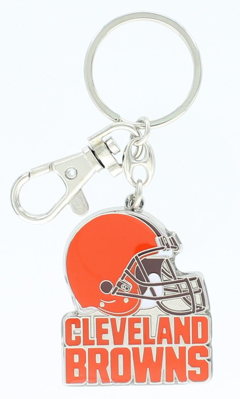 Cleveland Browns Heavyweight Football Keychain - Sports Collectibles, Sports Memorabilia, Sports Fan Shop, Sports Gifts