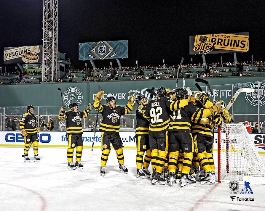 Boston Bruins 2023 Winter Classic Champions Team Celebration 8" x 10" Hockey Photo - Sports Collectibles, Sports Memorabilia, Sports Fan Shop, Sports Gifts