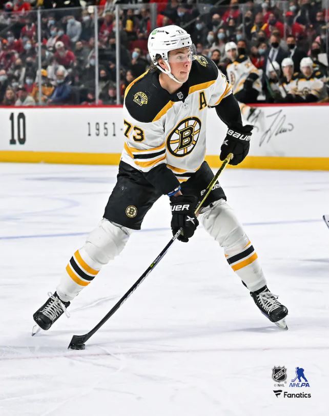 Charlie McAvoy in Action Boston Bruins 8" x 10" Vertical Hockey Photo - Sports Collectibles, Sports Memorabilia, Sports Fan Shop, Sports Gifts