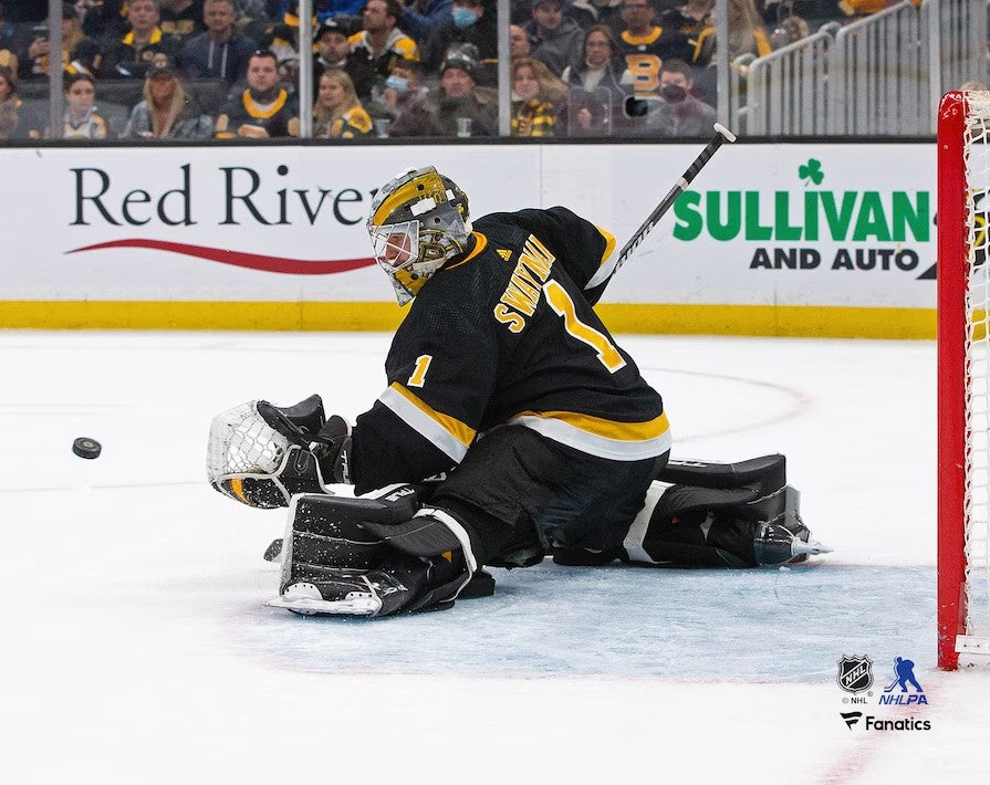 Jeremy Swayman in Action Boston Bruins 8" x 10" Hockey Photo - Sports Collectibles, Sports Memorabilia, Sports Fan Shop, Sports Gifts