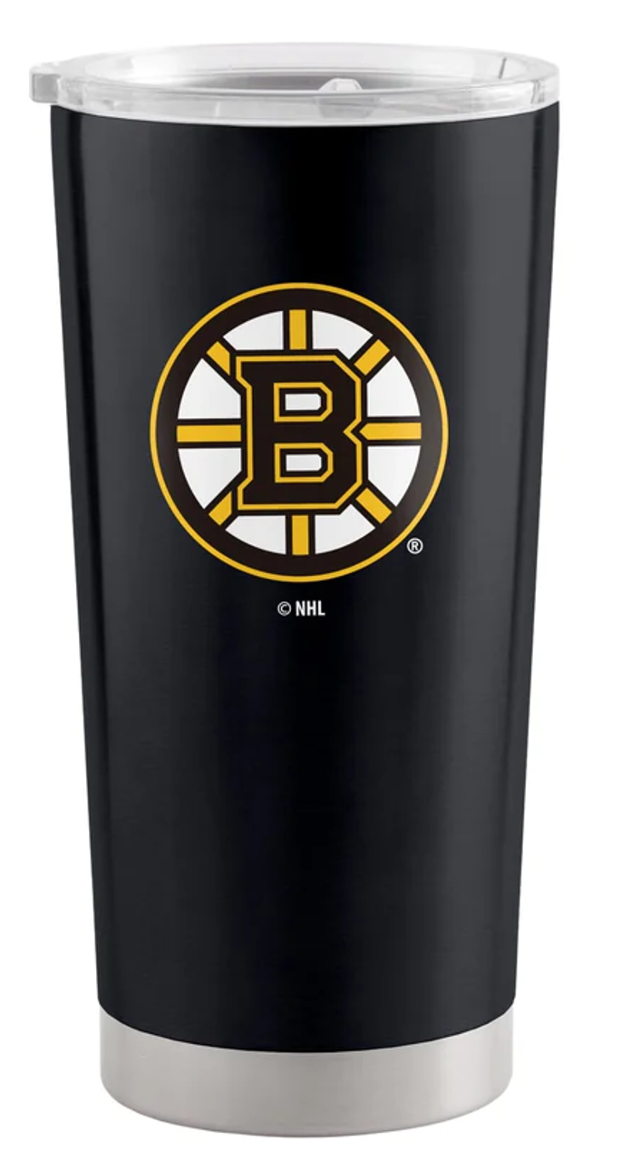 Boston Bruins Travel Tumbler 20oz Stainless Steel - Sports Collectibles, Sports Memorabilia, Sports Fan Shop, Sports Gifts