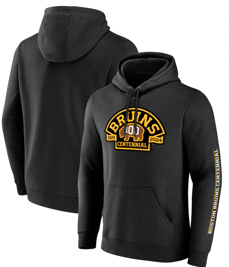 Boston Bruins Centennial Authentic Pro Pullover Hoodie - Sports Collectibles, Sports Memorabilia, Sports Fan Shop, Sports Gifts
