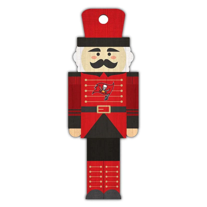 Tampa Bay Buccaneers Wood Nutcracker Ornament - Sports Collectibles, Sports Memorabilia, Sports Fan Shop, Sports Gifts