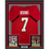 Framed Autographed/Signed Bucky Irving 35x39 Tampa Bay Red Football Jersey Beckett BAS COA