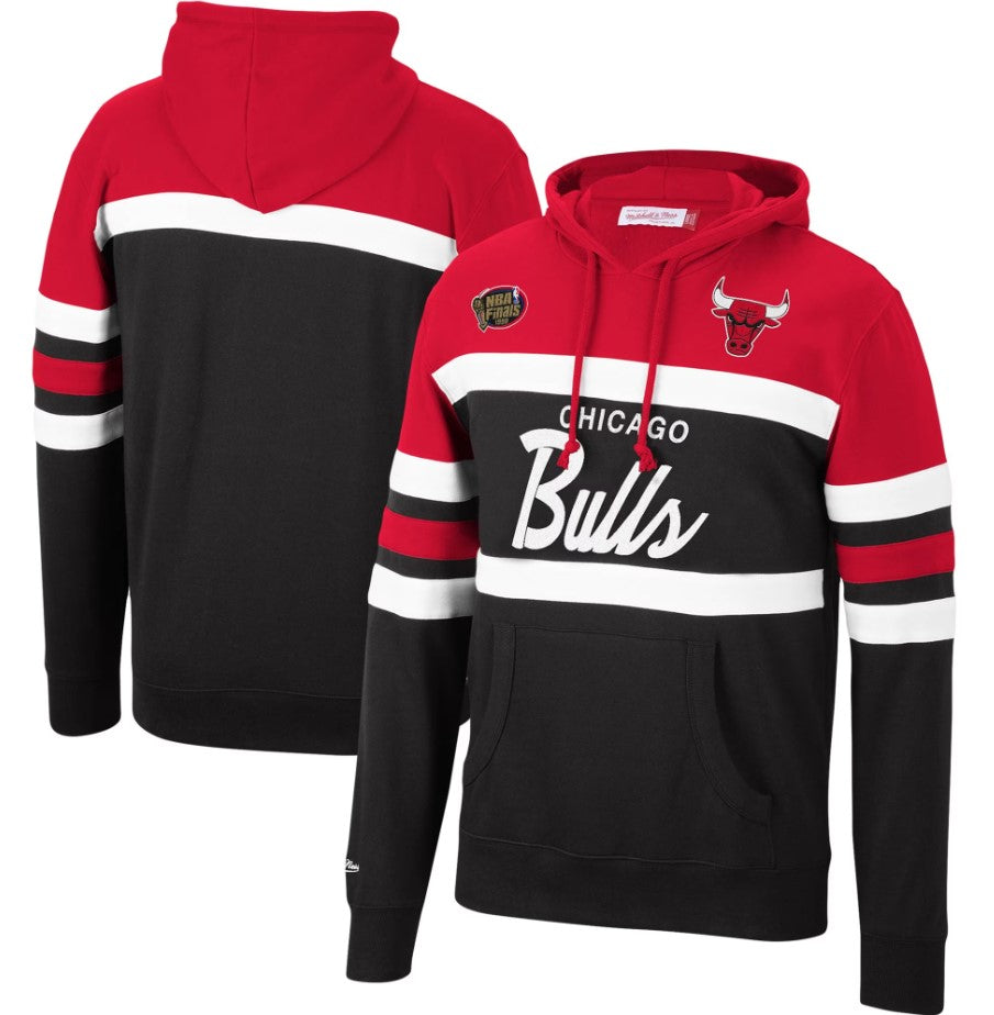 Chicago Bulls Mitchell & Ness Head Coach Hoodie - Sports Collectibles, Sports Memorabilia, Sports Fan Shop, Sports Gifts