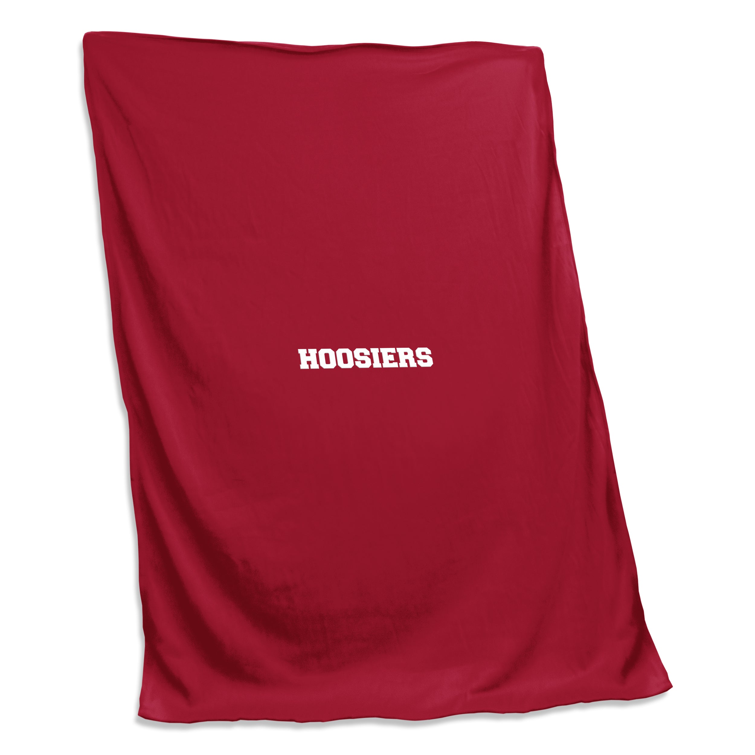 Indiana Mascot Name Screened Sweatshirt Blanket