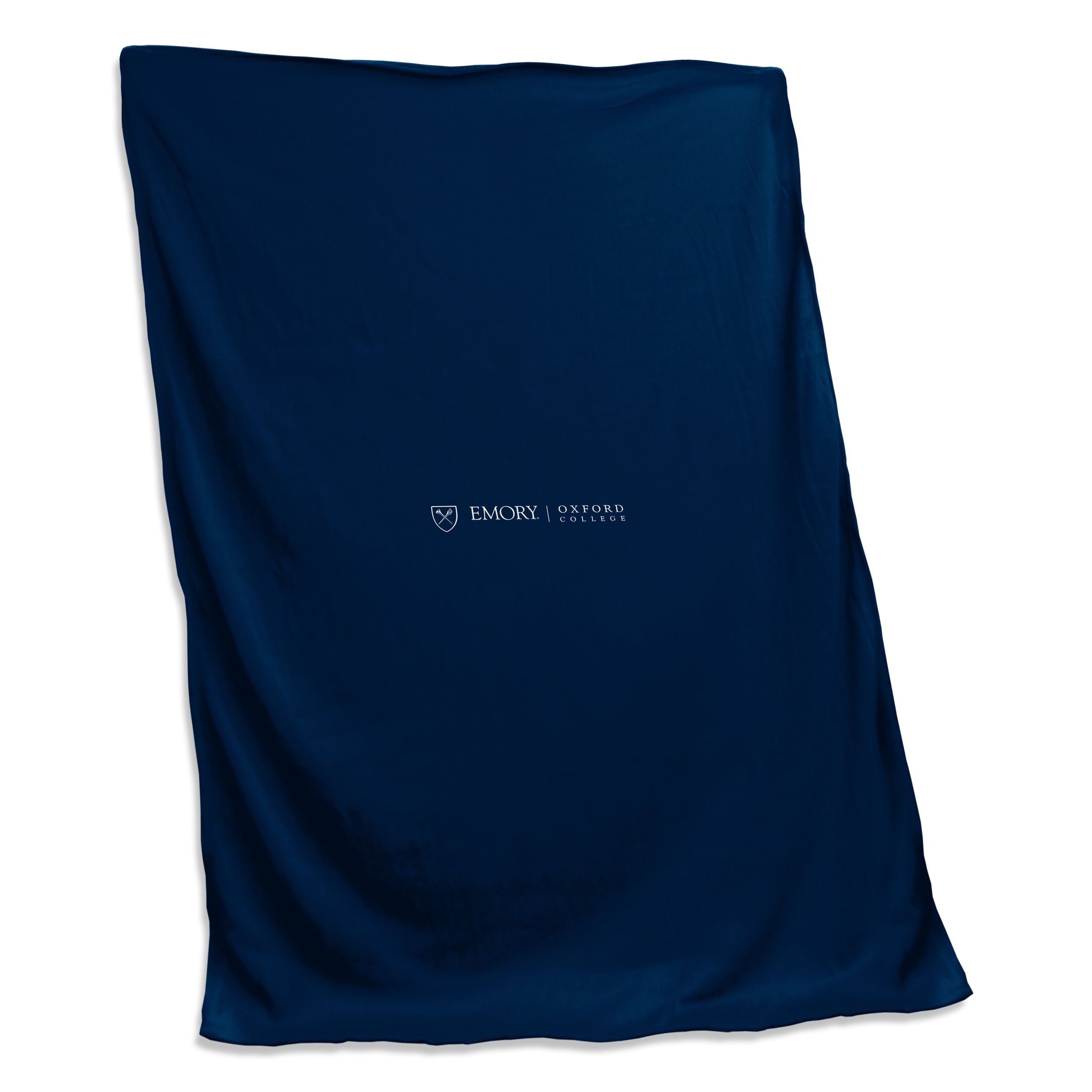 Emory U Oxford College Screened Sweatshirt Blanket