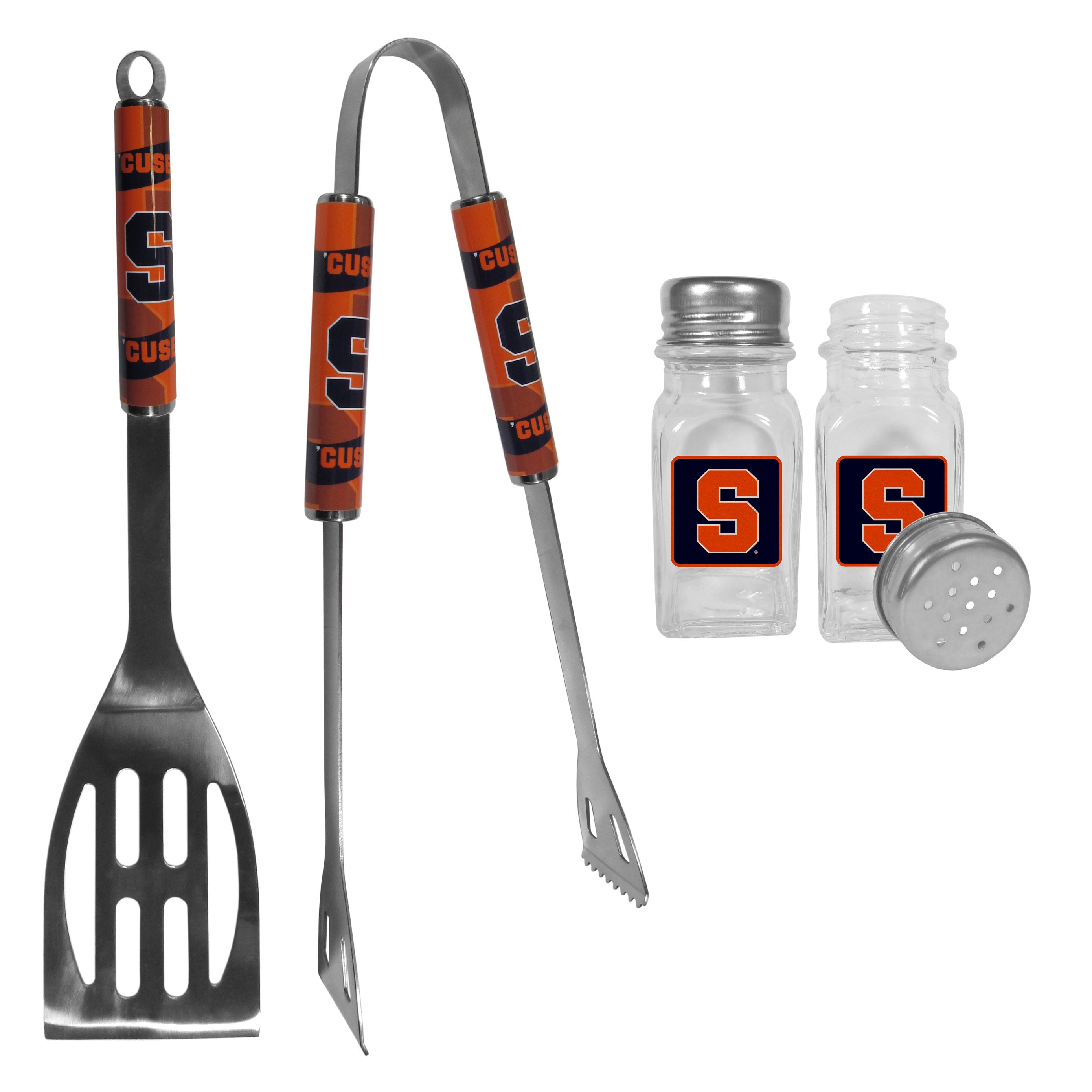Syracuse Orange 2pc BBQ Set with Salt & Pepper Shakers