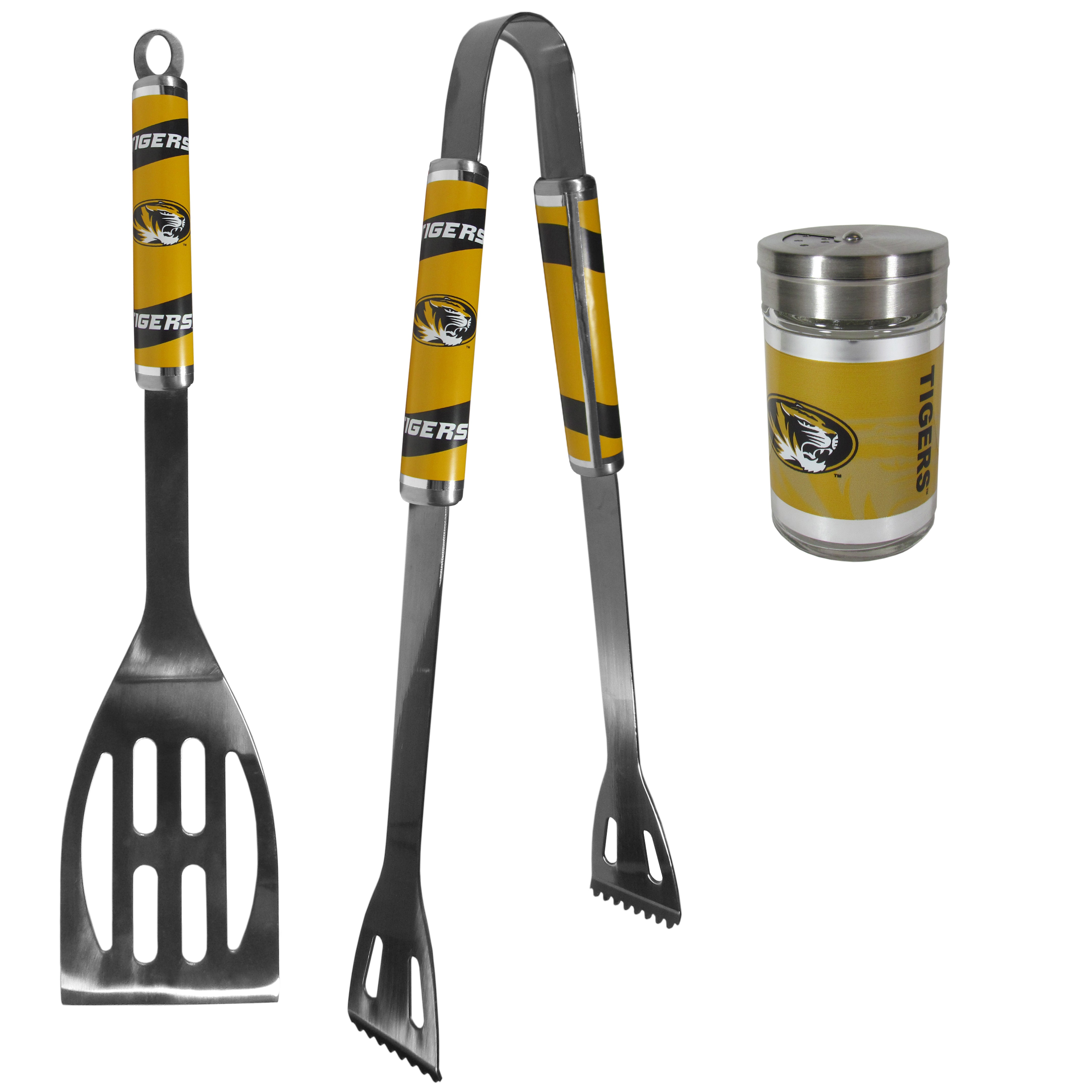 Missouri Tigers 2pc BBQ Set with Season Shaker
