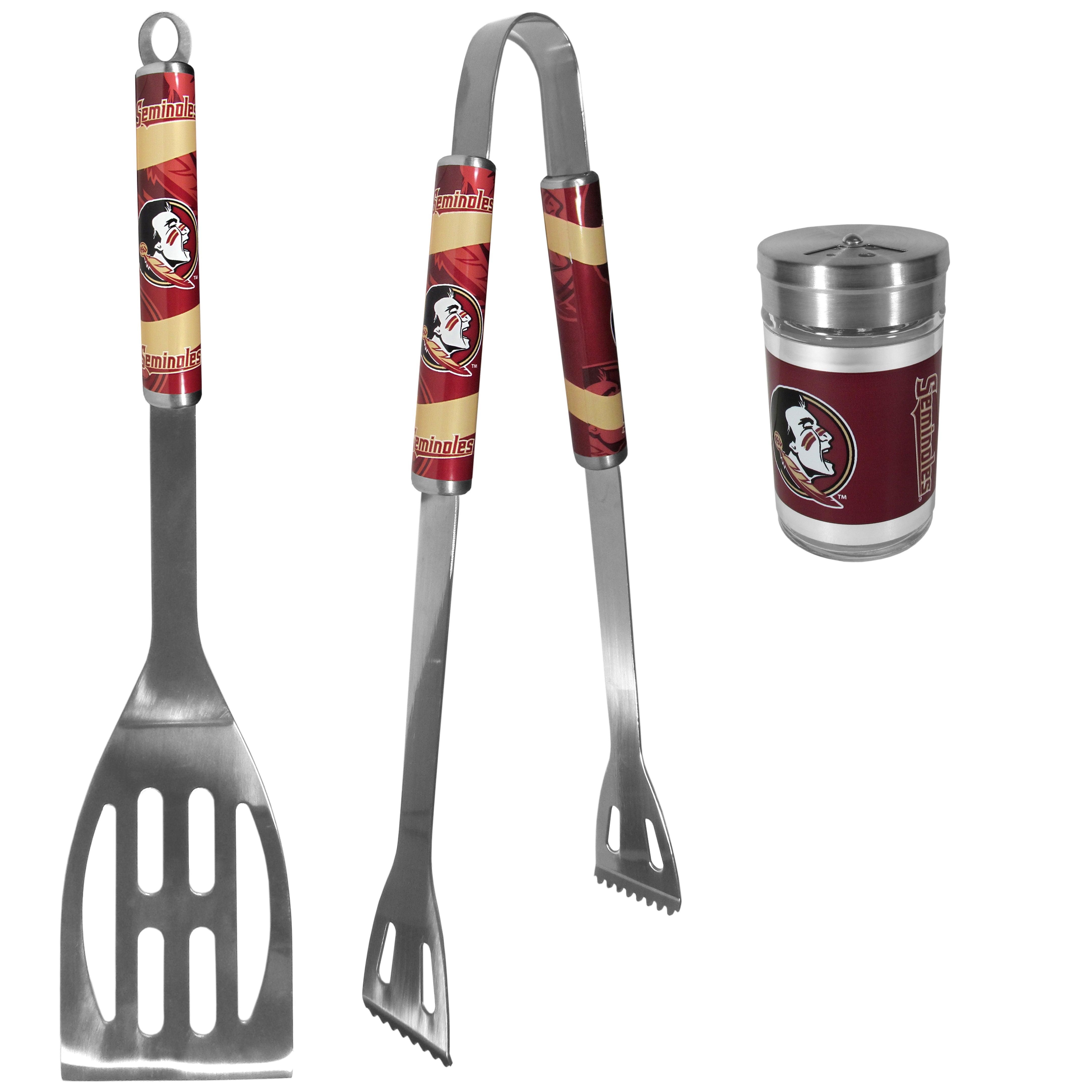 Florida St. Seminoles 2pc BBQ Set with Season Shaker