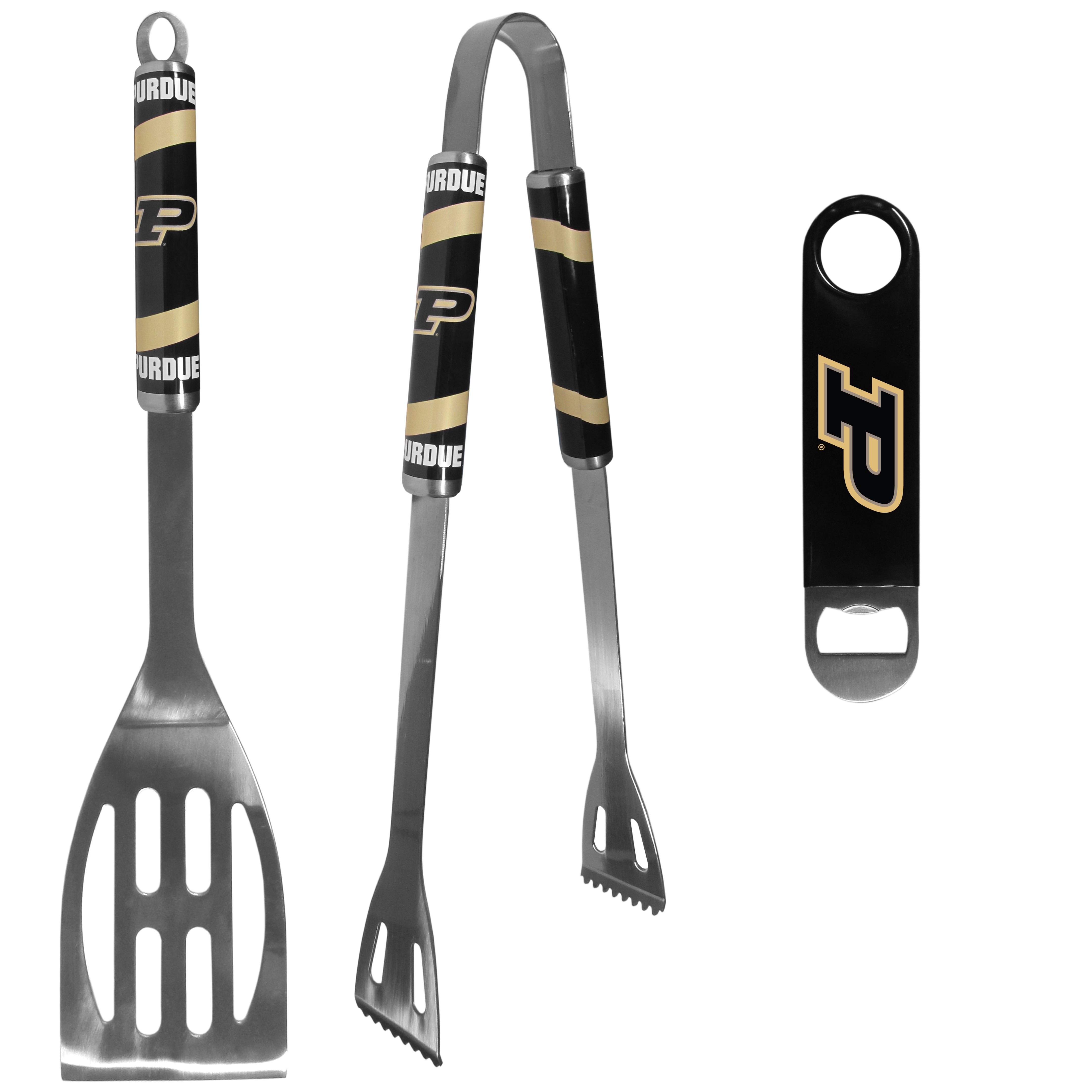 Purdue Boilermakers 2 pc BBQ Set and Bottle Opener