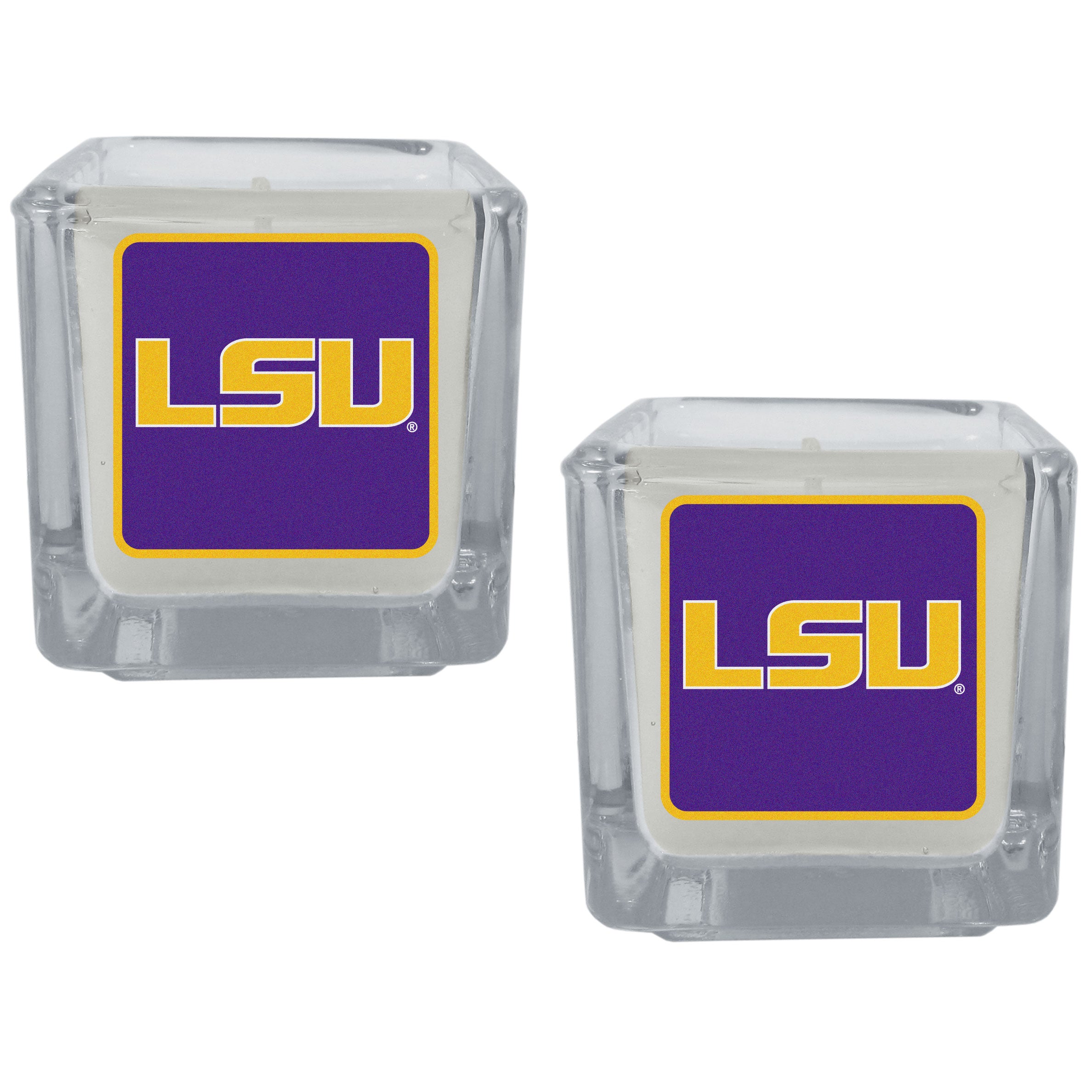 LSU Tigers Graphics Candle Set