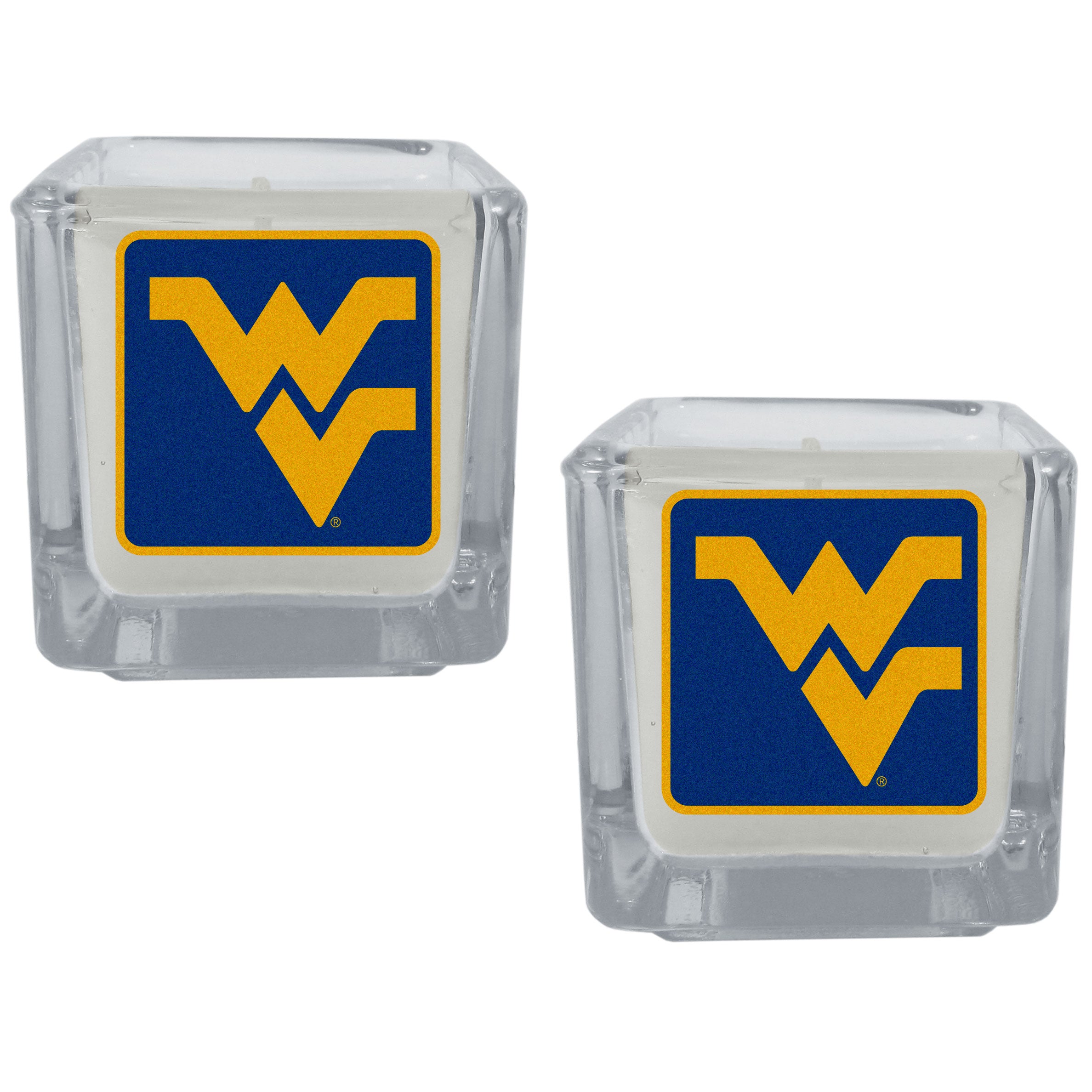 W. Virginia Mountaineers Graphics Candle Set