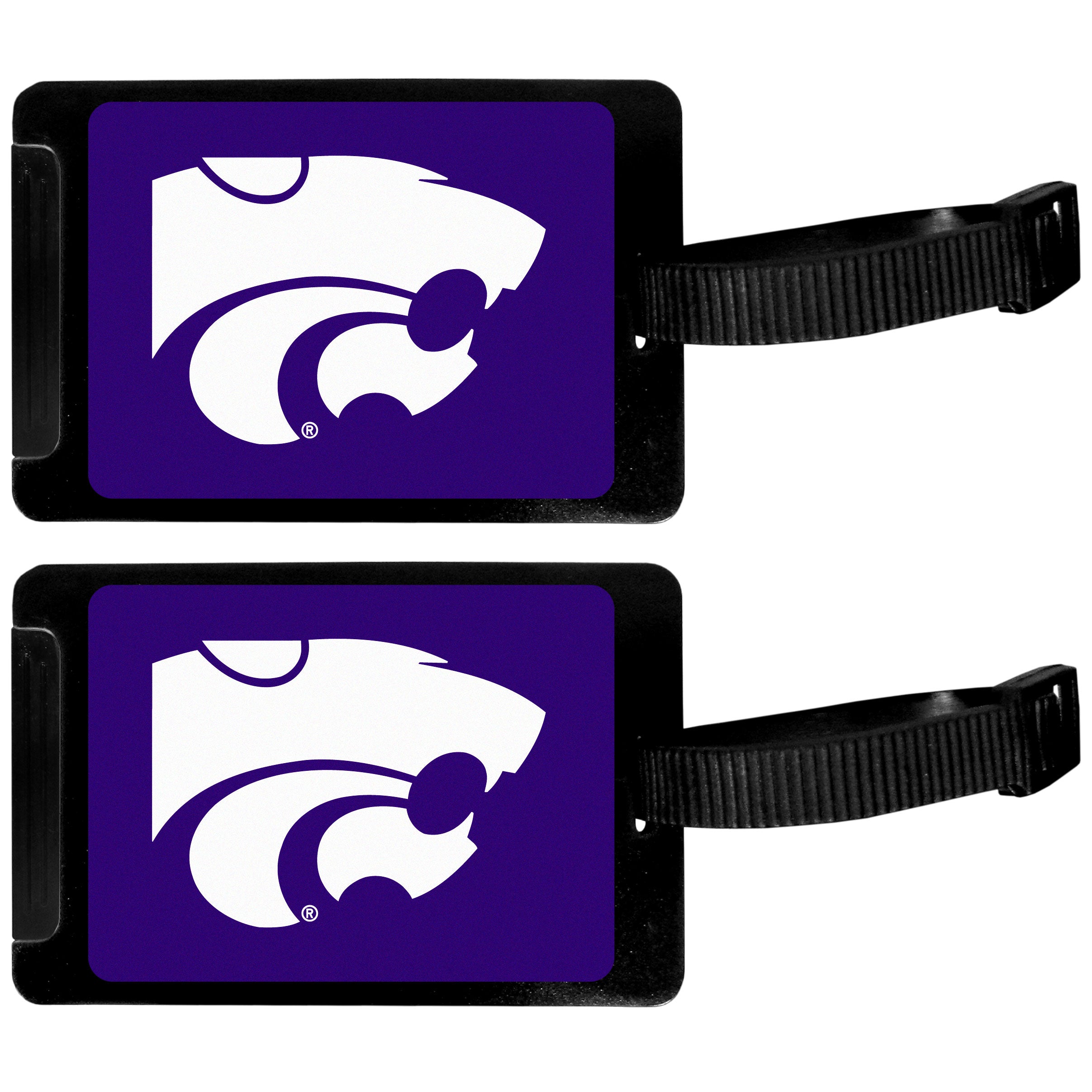 Kansas St. Wildcats Luggage Tag, 2 pk