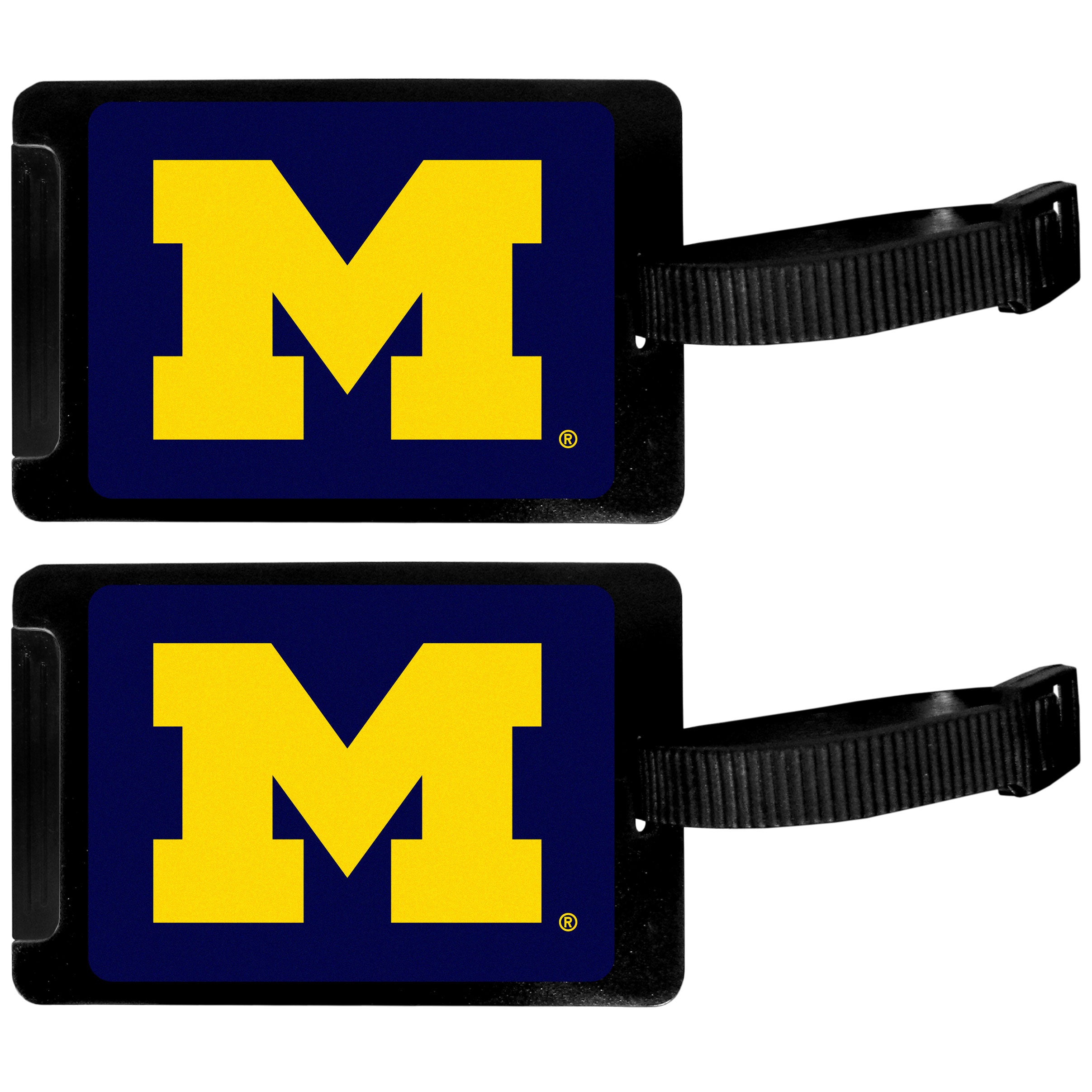 Michigan Wolverines Luggage Tag, 2 pk