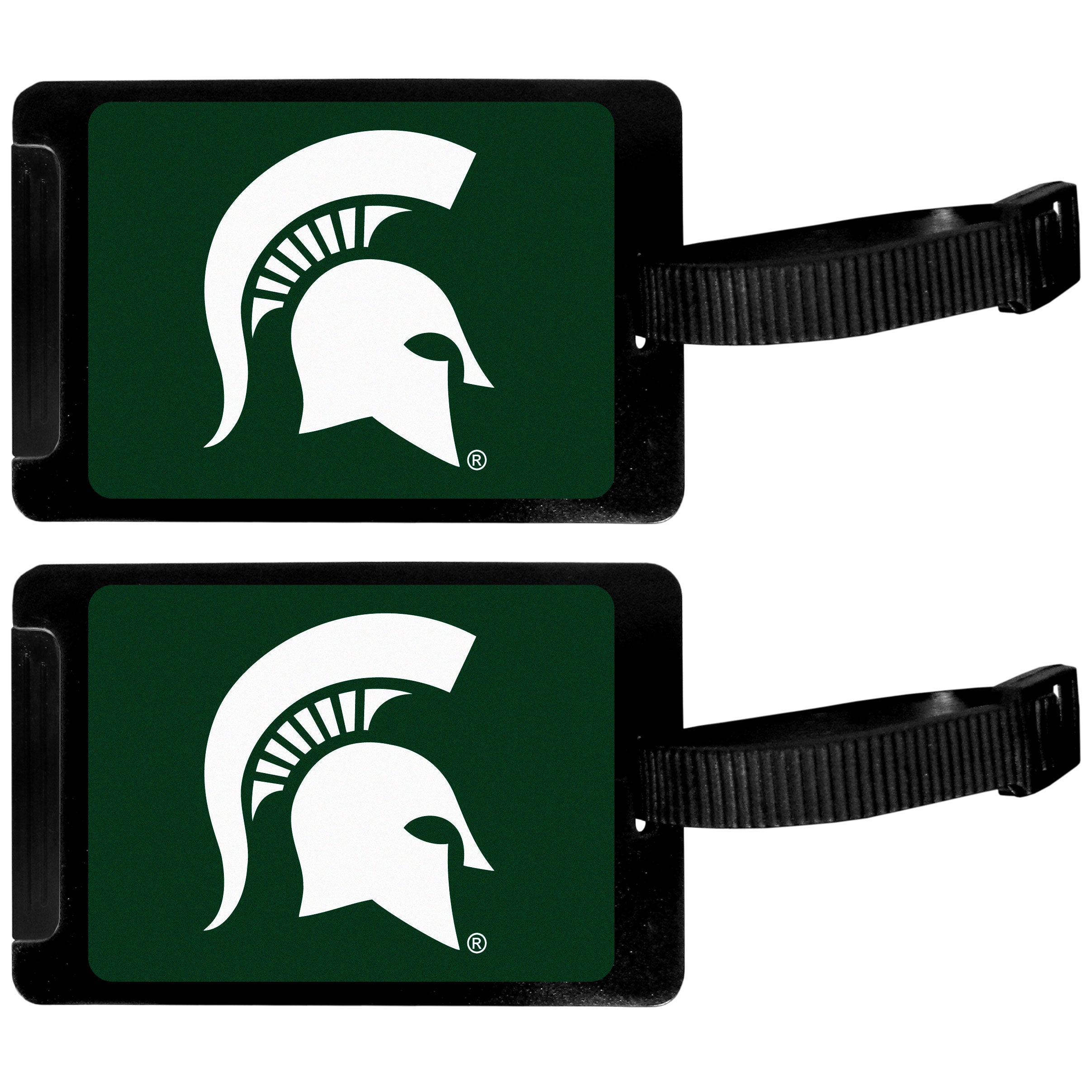 Michigan St. Spartans Luggage Tag, 2 pk