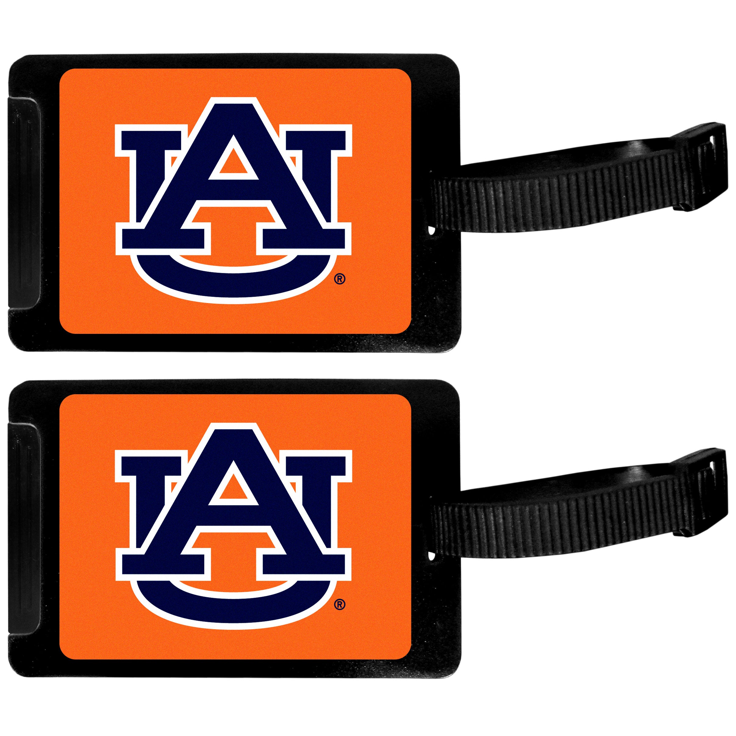 Auburn Tigers Luggage Tag, 2 pk